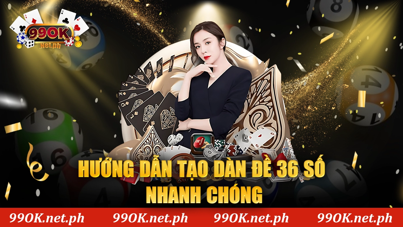 Hướng dẫn tạo dàn đề 36 số nhanh chóng